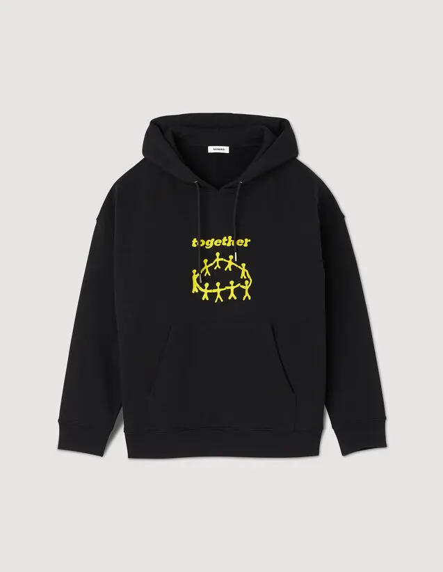 Sandro Hoodie Together. 2