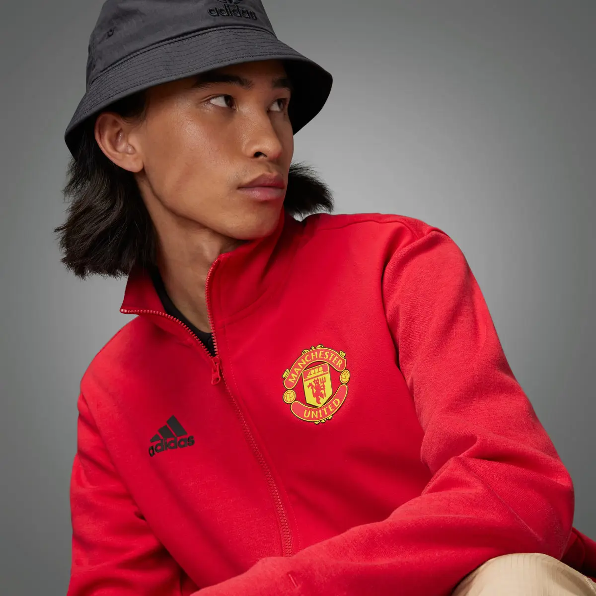 Adidas Manchester United Anthem Jacket. 3