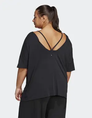 Adidas Yoga Studio Oversized T-Shirt (Plus Size). 3 Adidas Yoga Studio Oversized T-Shirt (Plus Size). 3