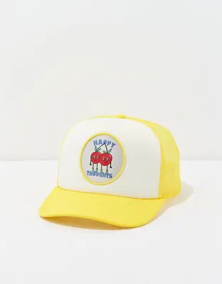American Eagle Happy Thoughts Trucker Hat. 1
