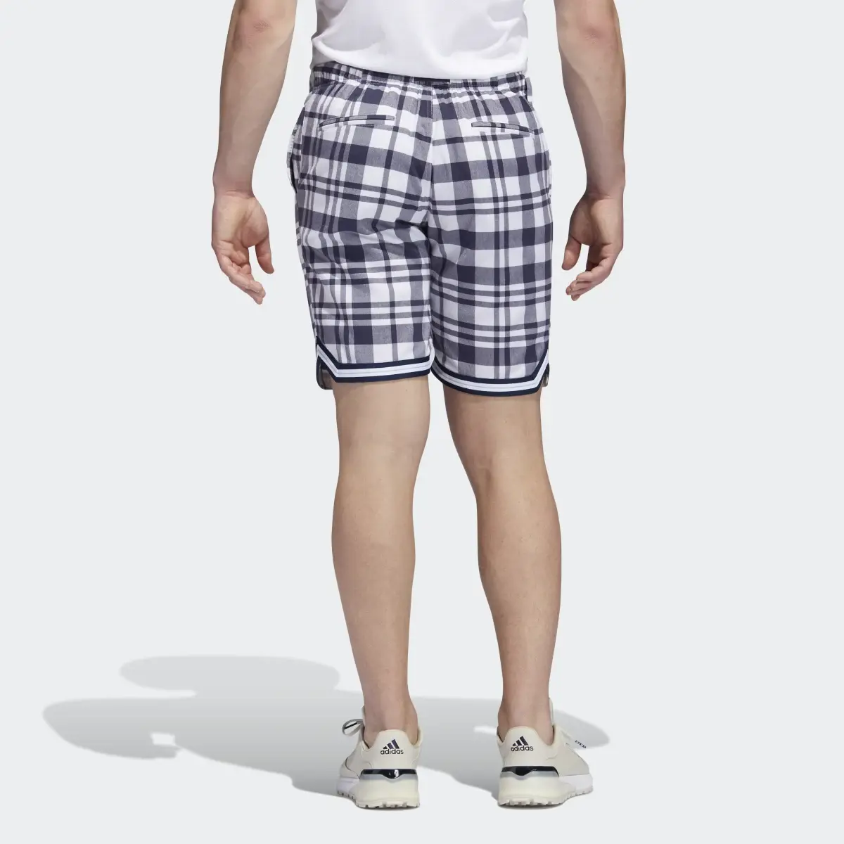 Adidas Adicross Plaid 8.5-Inch Shorts. 3