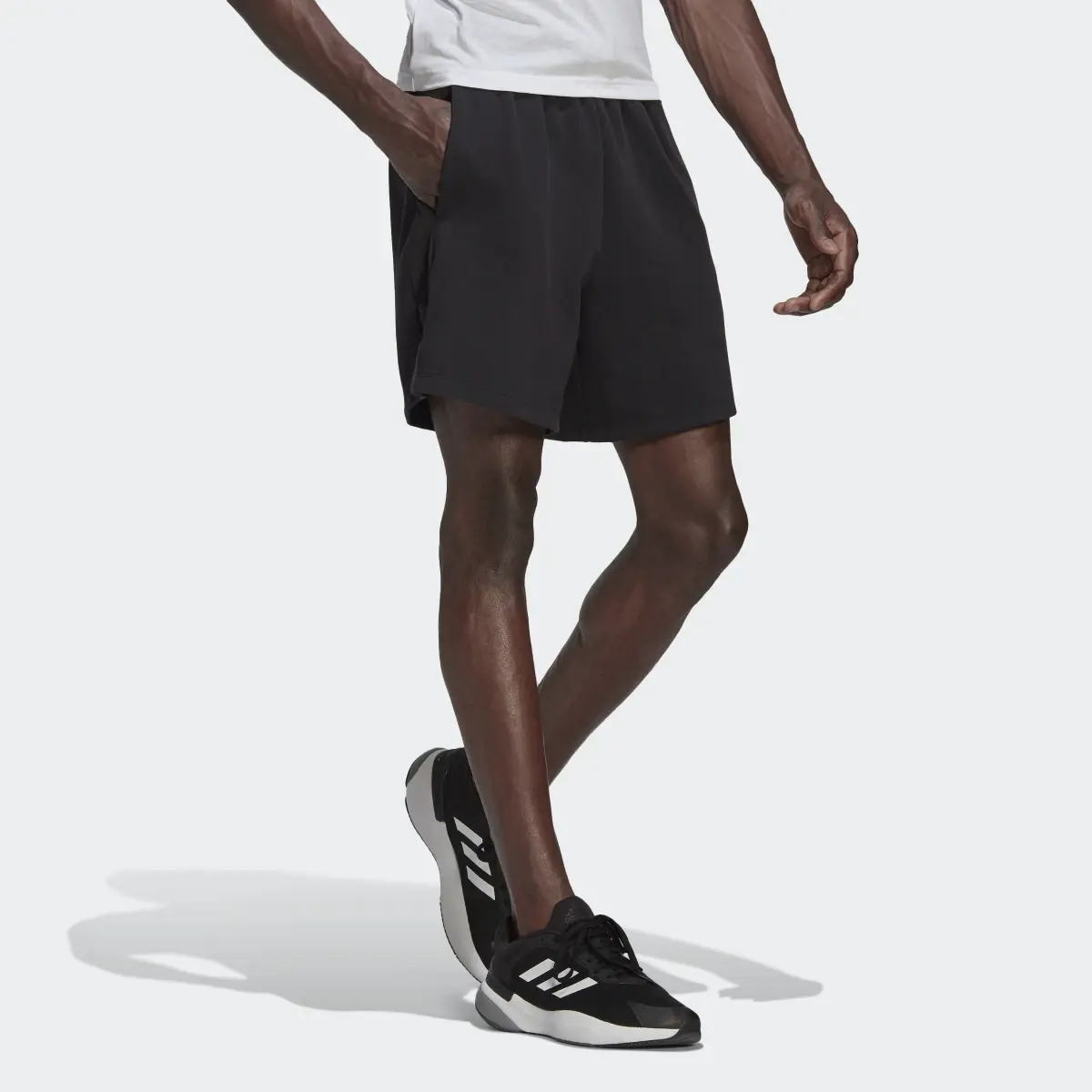 Adidas AEROREADY Yoga Shorts. 3