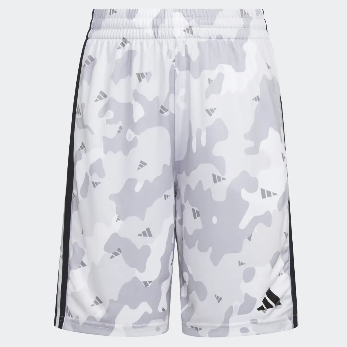 Adidas AEROREADY® Elastic Waistband Camo Shorts. 3