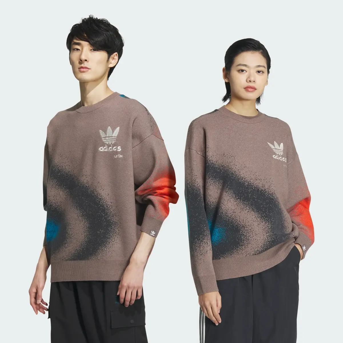 Adidas SFTM Allover Print Sweater (Gender Neutral). 1