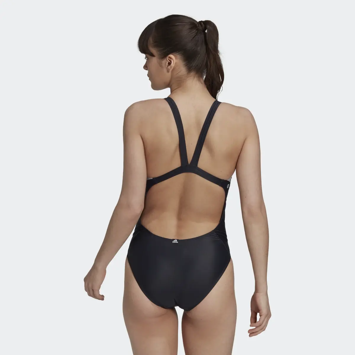 Adidas Logo Graphic Swimsuit. 3