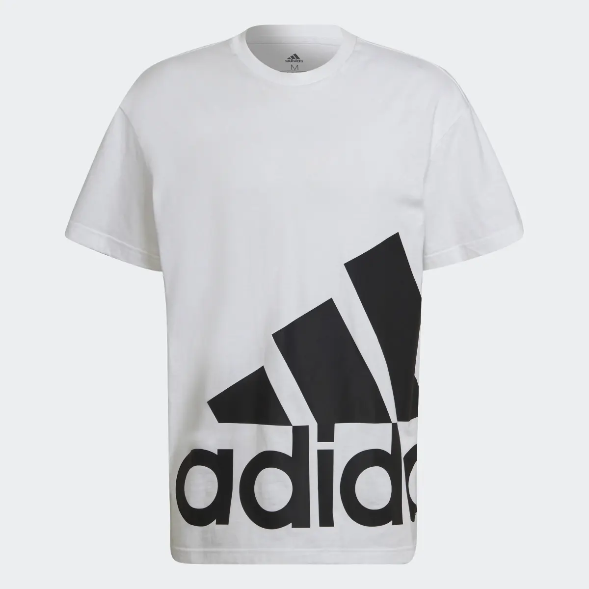 Adidas Essentials Giant Logo Tee. 1