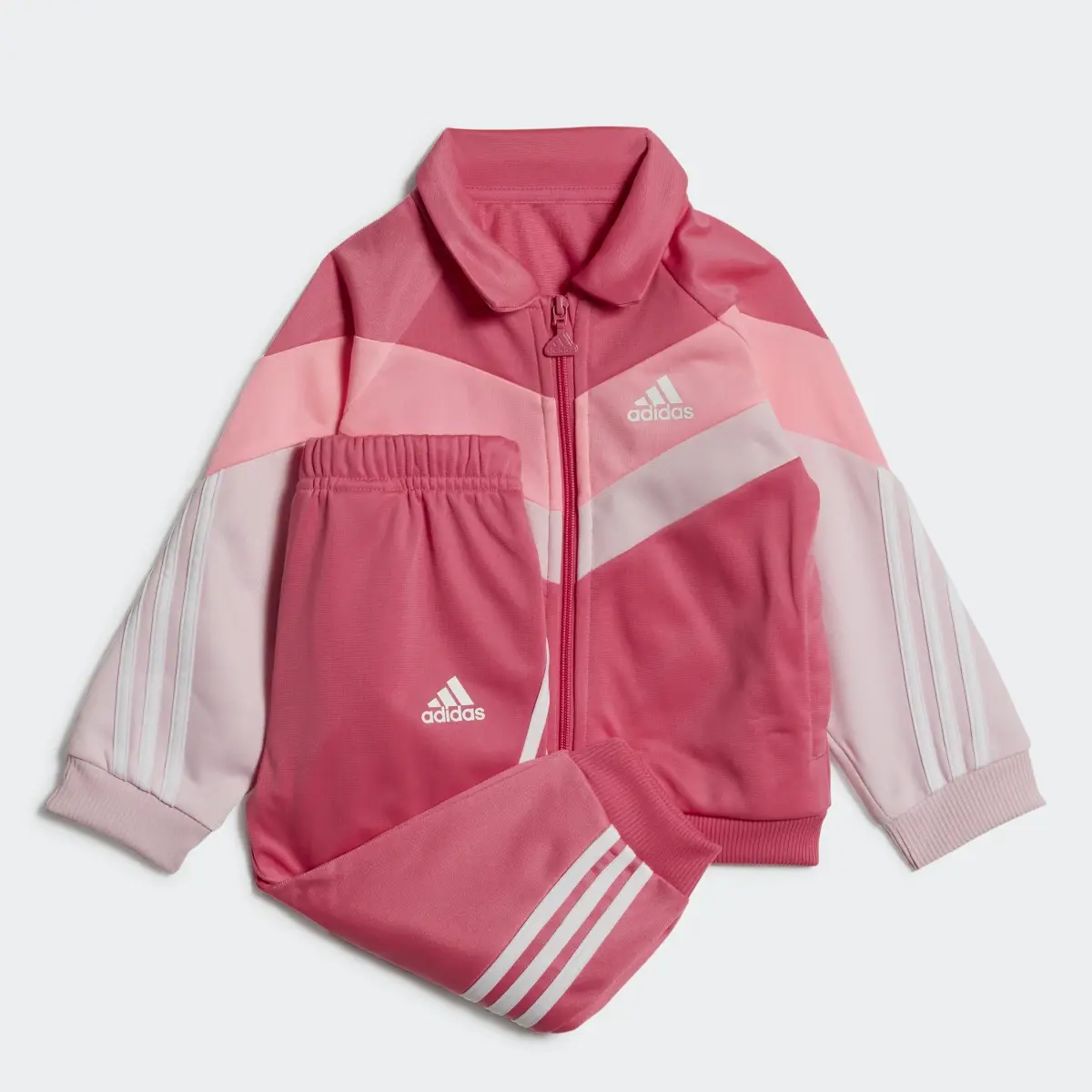 Adidas Future Icons Shiny Track Suit. 1