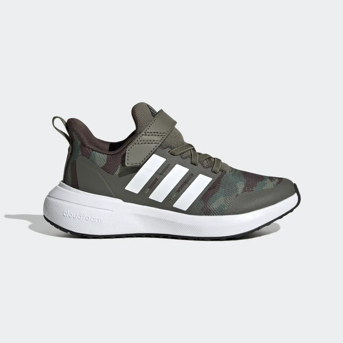 Adidas Chaussure à lacets élastiques et scratch Fortarun 2.0 Cloudfoam. 2