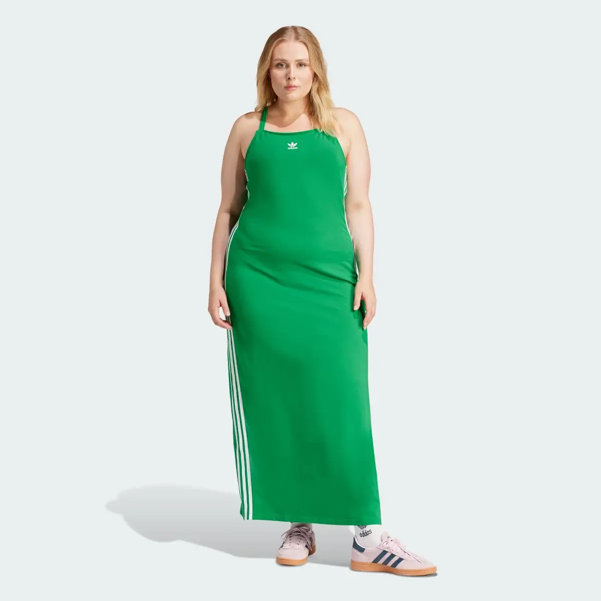 Adidas Adicolor 3-Stripes Maxi Dress. 1