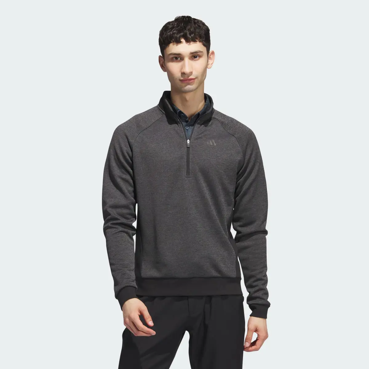 Adidas DWR Quarter-Zip Golf Pullover. 2