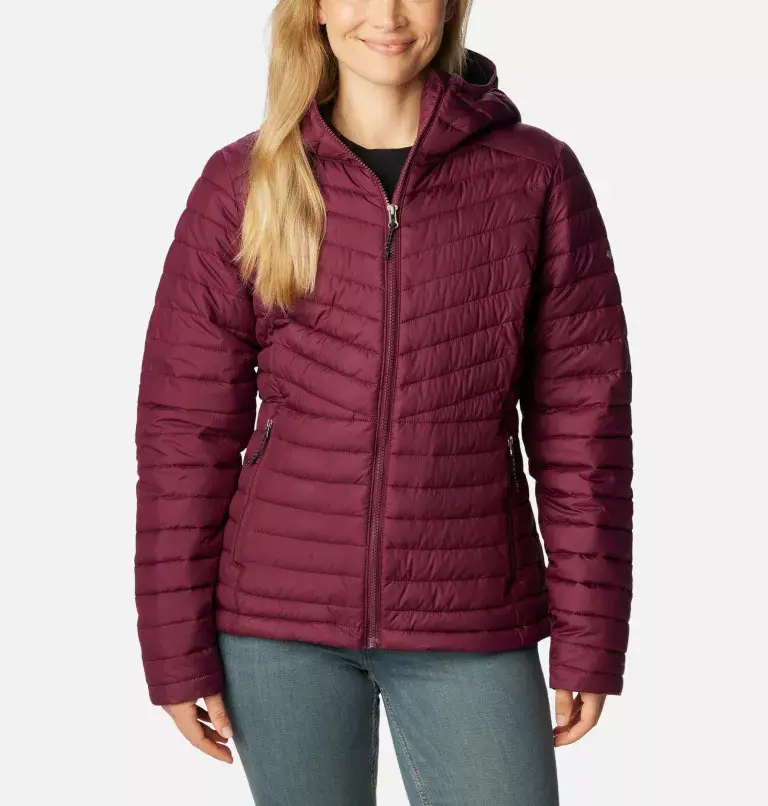 Columbia Women's Slope Edge Insulated Hooded Jacket. 1