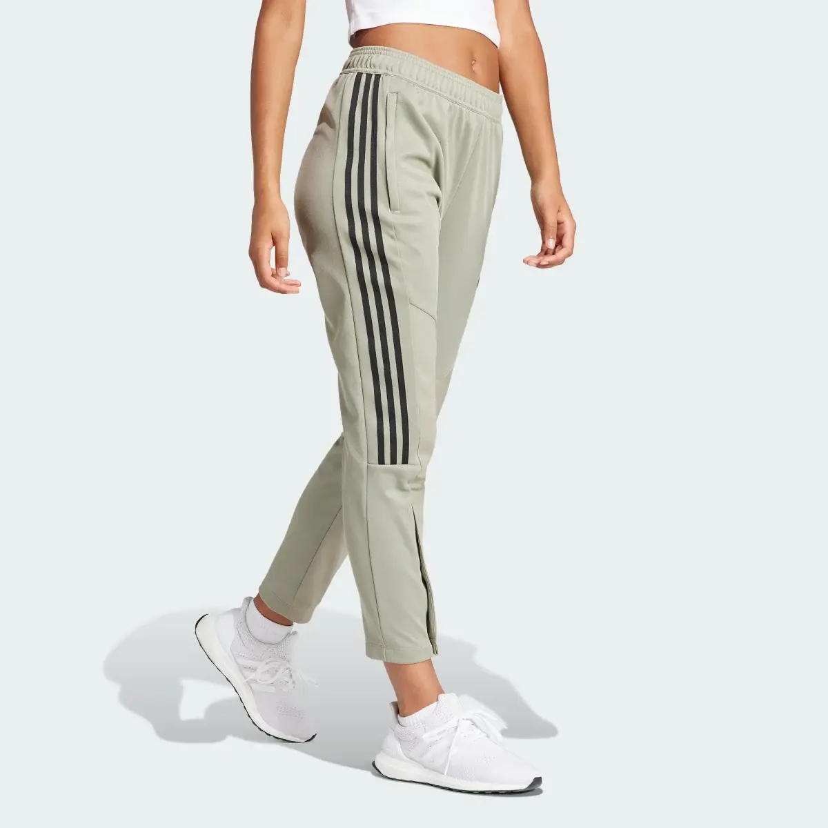 Adidas Tiro Material Mix Tracksuit Bottoms. 3