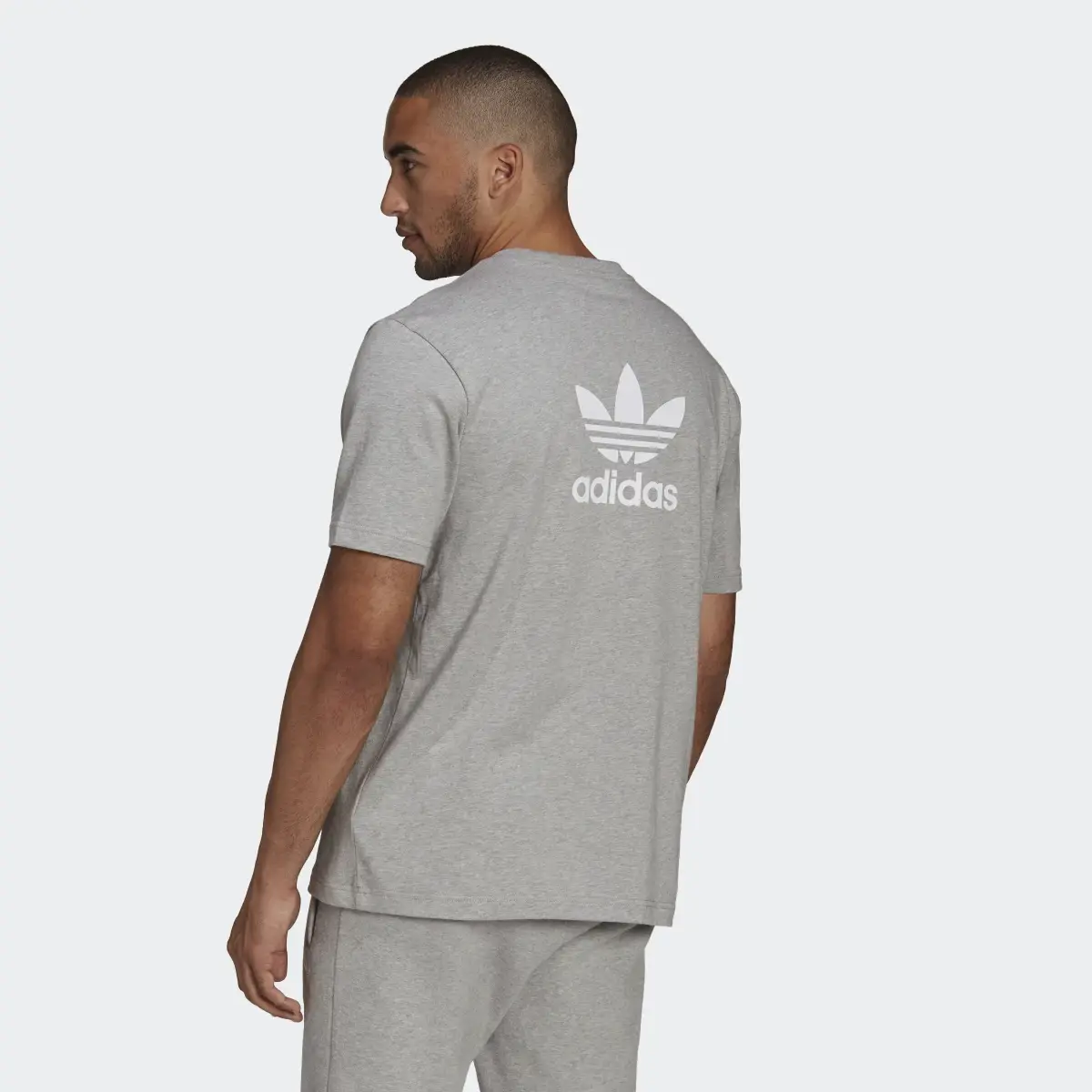 Adidas Adicolor Classics Back and Front Trefoil Boxy Tee. 3