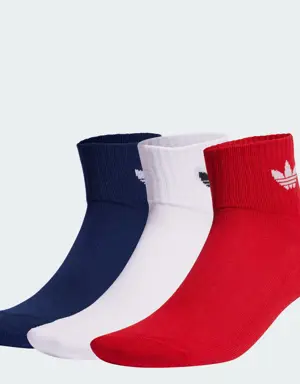 Adidas Mid Crew Socks 3 Pairs