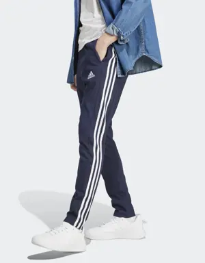 Adidas Essentials Single Jersey Tapered Open Hem 3-Stripes Eşofman Altı