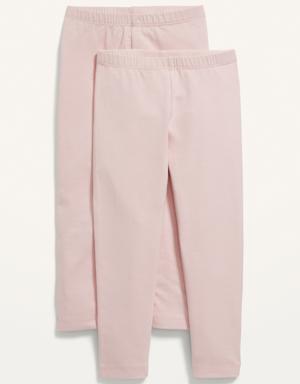 Leggings 2-Pack for Toddler Girls pink