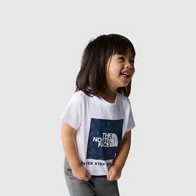 The North Face Baby Box Infill Printed T-Shirt. 1