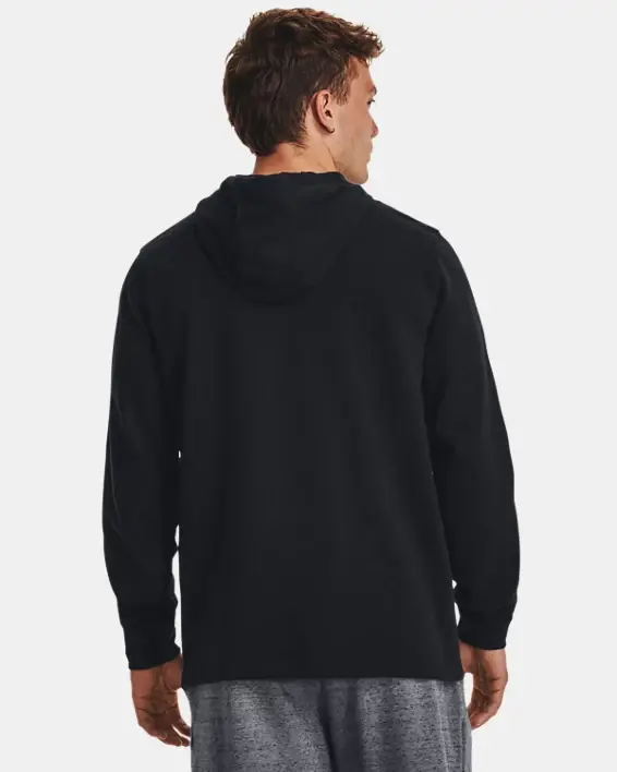 Under Armour Men's UA Rival Terry Graphic Hoodie. 2