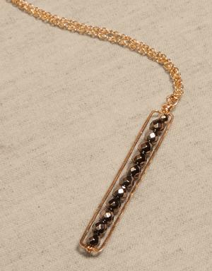 Delicate Peapod Pendant Necklace &#124 Aureus + Argent multi