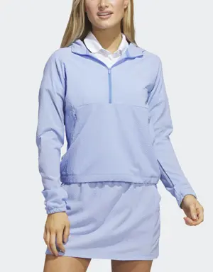 Seersucker 1/4-Zip Golf Hoodie