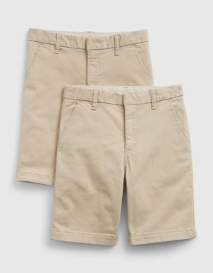 Kids Uniform Shorts beige