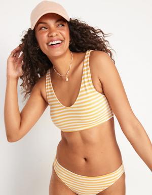 Ruffled Bikini Swim Top for Women
