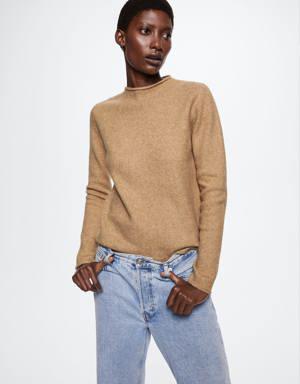 Mango High collar sweater