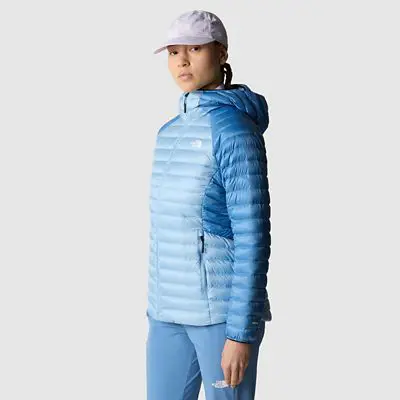 The North Face Women&#39;s Bettaforca Hooded Down Jacket. 1