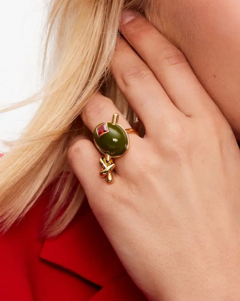 Kate Spade Shaken Or Stirred Statement Ring. 2