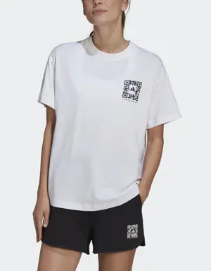 Adidas T-shirt Curta adidas x Karlie Kloss