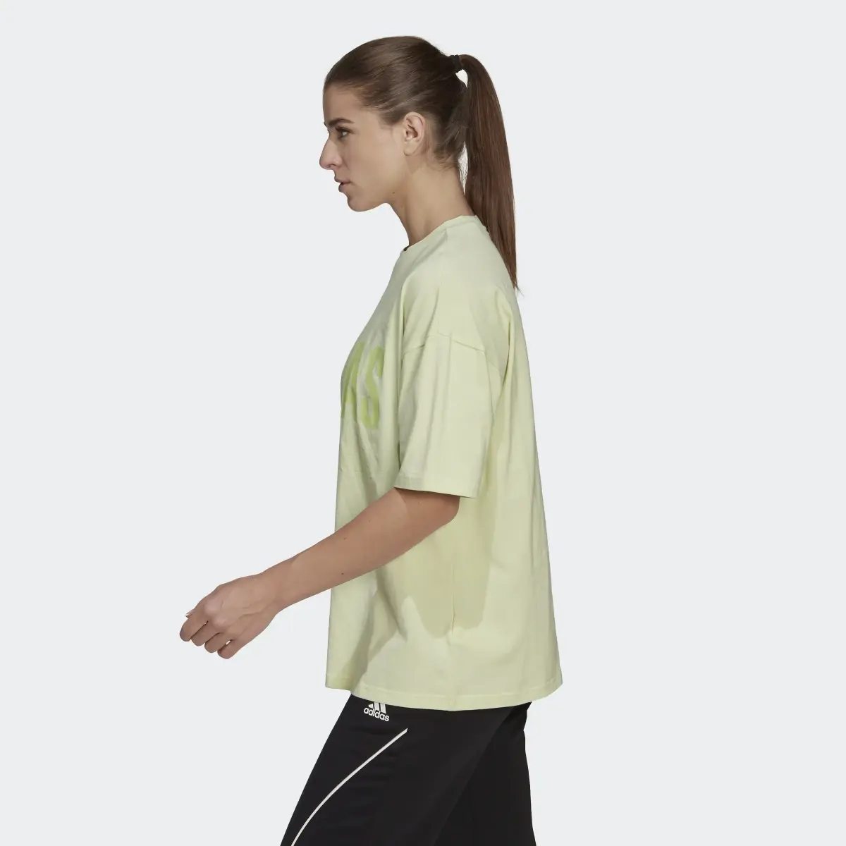 Adidas T-shirt oversize Essentials Repeat adidas Logo. 3
