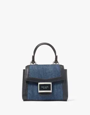 Katy Denim Micro Crossbody