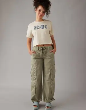 Cropped ACDC Graphic Tee