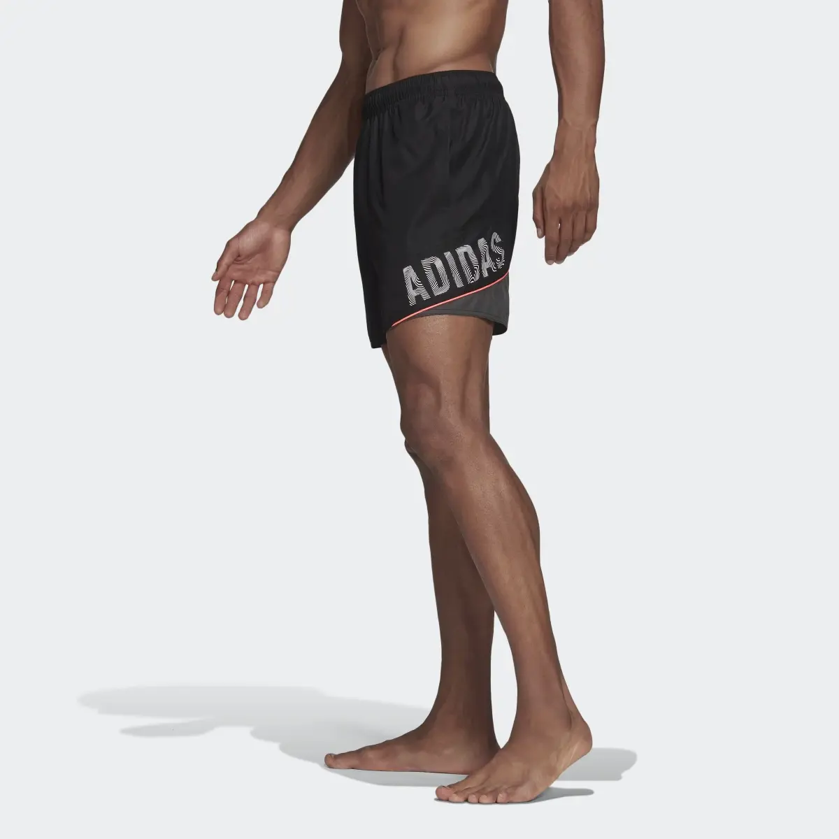 Adidas Wording Badeshorts. 2