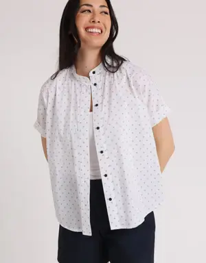 Keep It Cool Short Sleeve Blouse