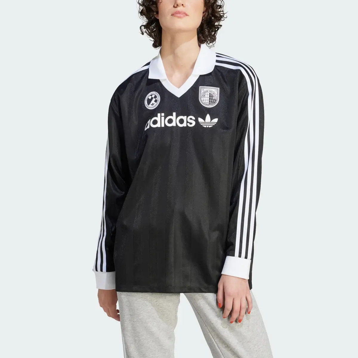 Adidas Football Long-Sleeve Top. 1