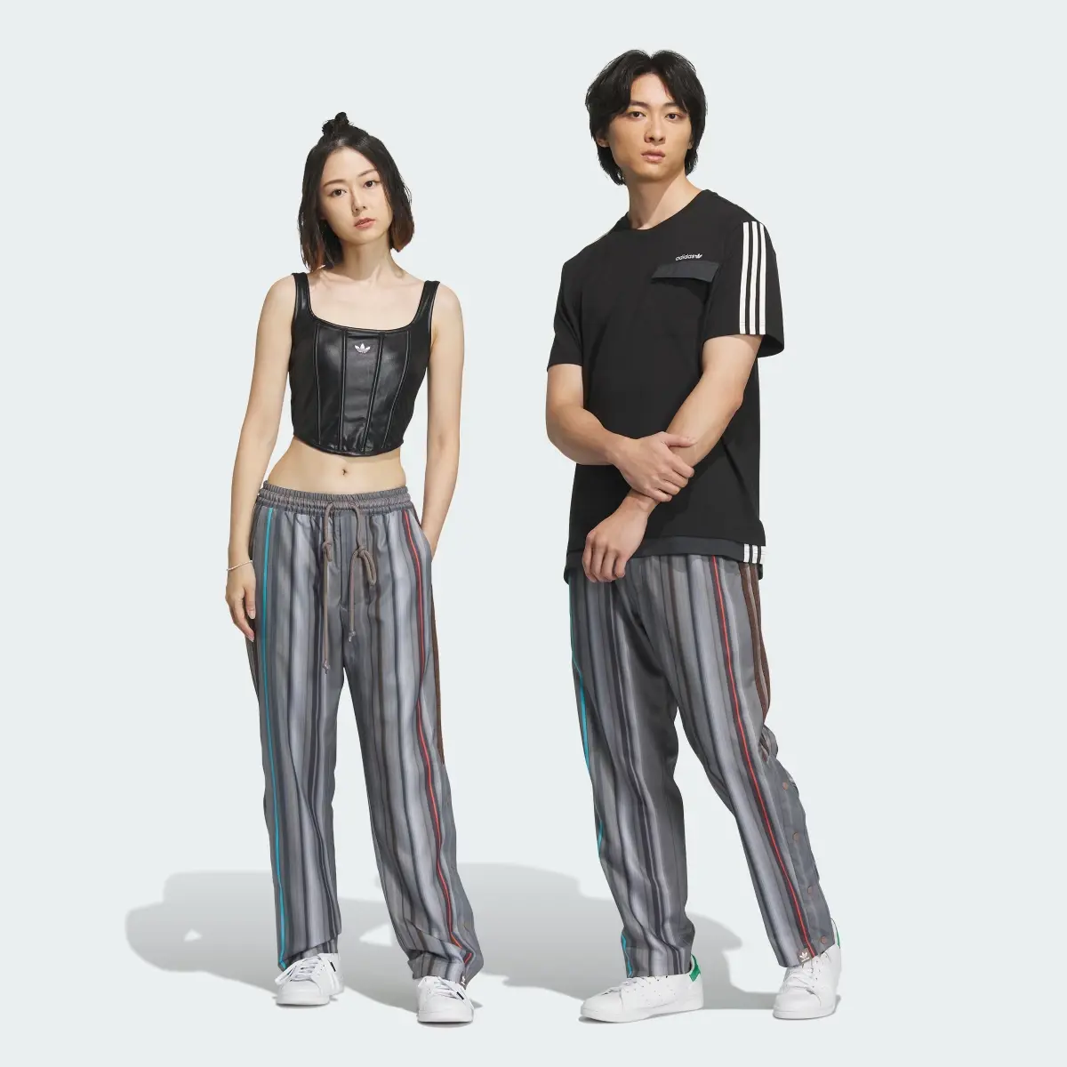 Adidas Song for the Mute Allover Print Trousers (Gender Neutral). 1