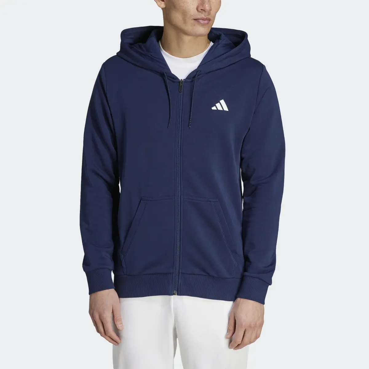 Adidas Club Teamwear Full-Zip Tennis Hoodie. 1