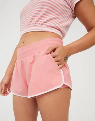 American Eagle By Aerie Low Rise Hot Stuff Short. 1