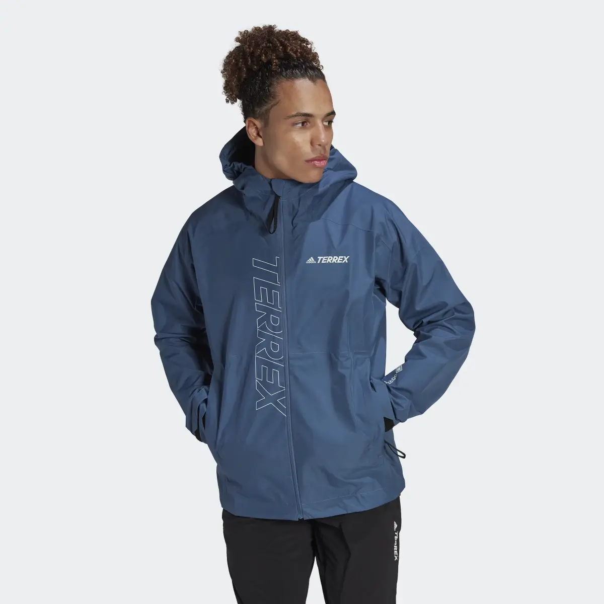 Adidas Terrex GORE-TEX Paclite Rain Jacket. 2