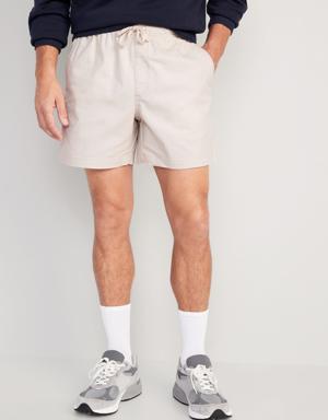 OGC Chino Jogger Shorts for Men -- 5-inch inseam beige