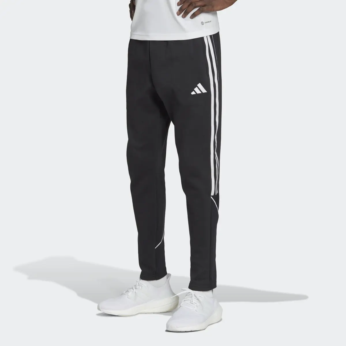 Adidas Tiro 23 League Sweat Tracksuit Bottoms. 1