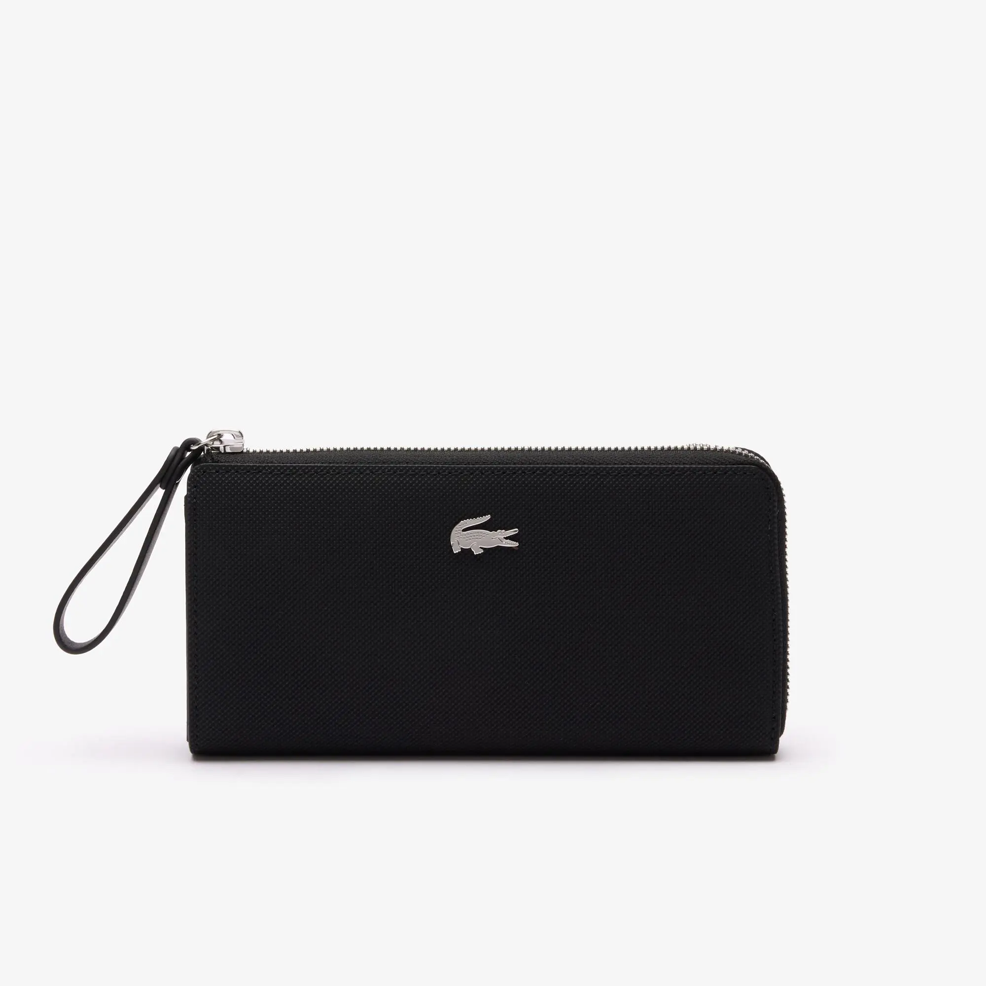 Lacoste Daily Lifestyle Coated Canvas Zipped Billfold. 1
