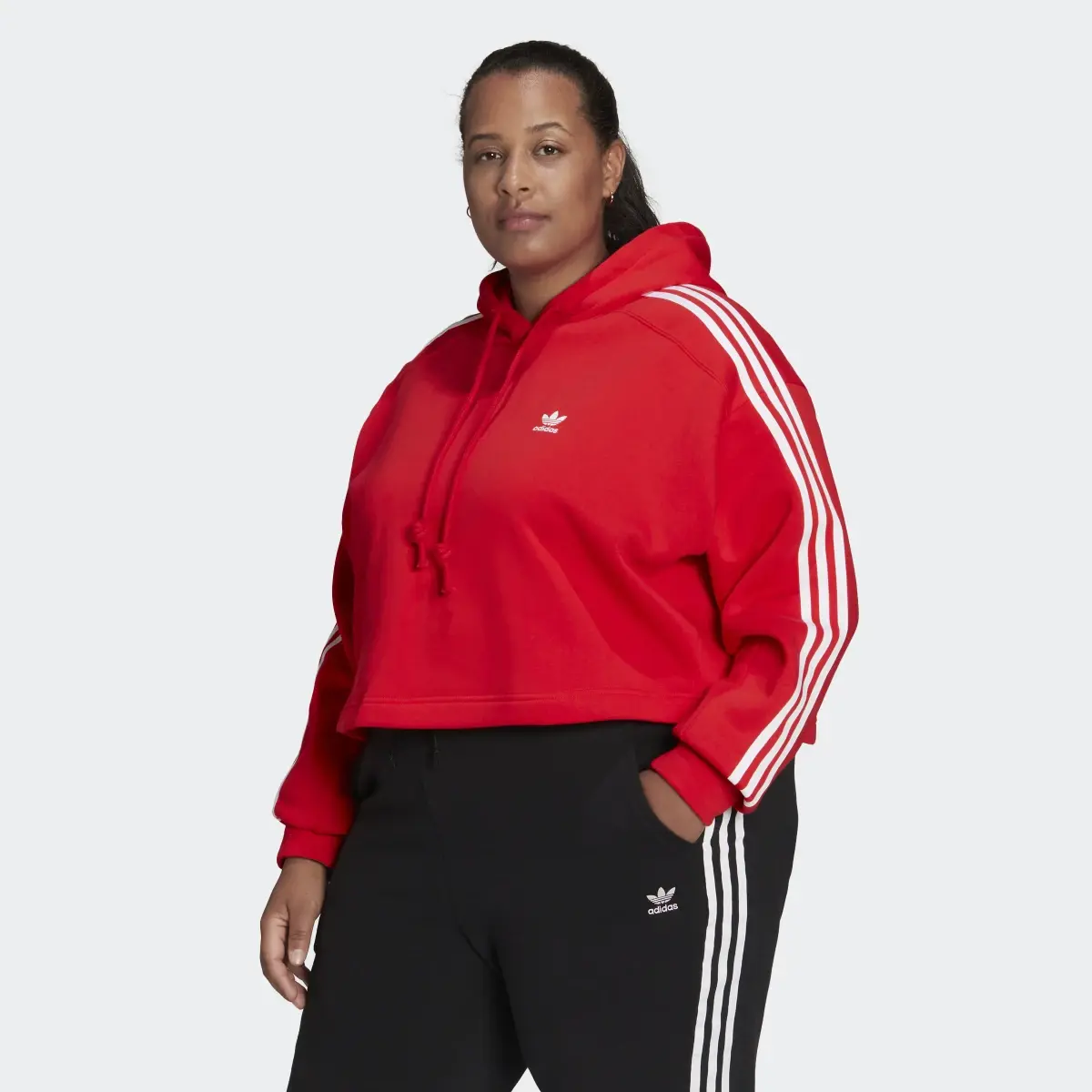 Adidas Sweat-shirt à capuche Adicolor Classics (Grandes tailles). 2