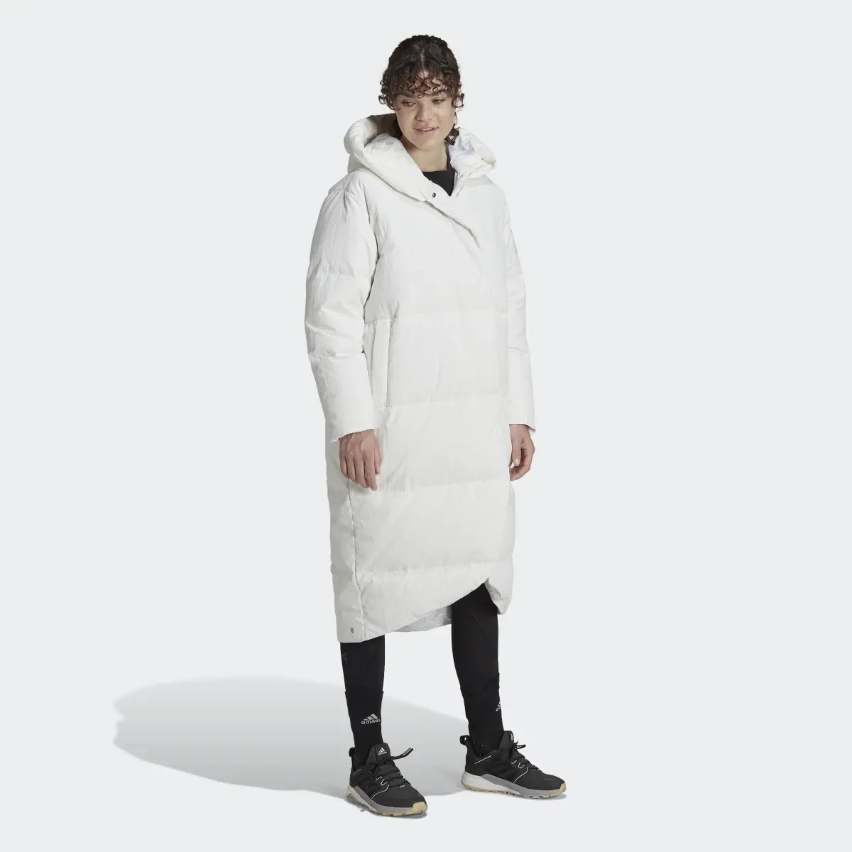 Adidas Big Baffle Down Coat. 2