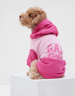 &#215 Barbie&#153 Arch Logo Dog Hoodie pink