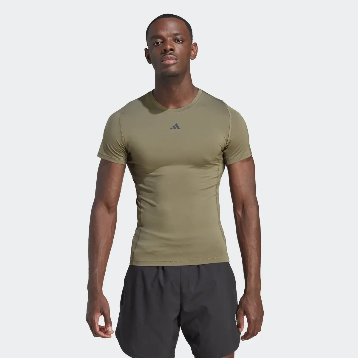 Adidas Techfit Training Tee. 2