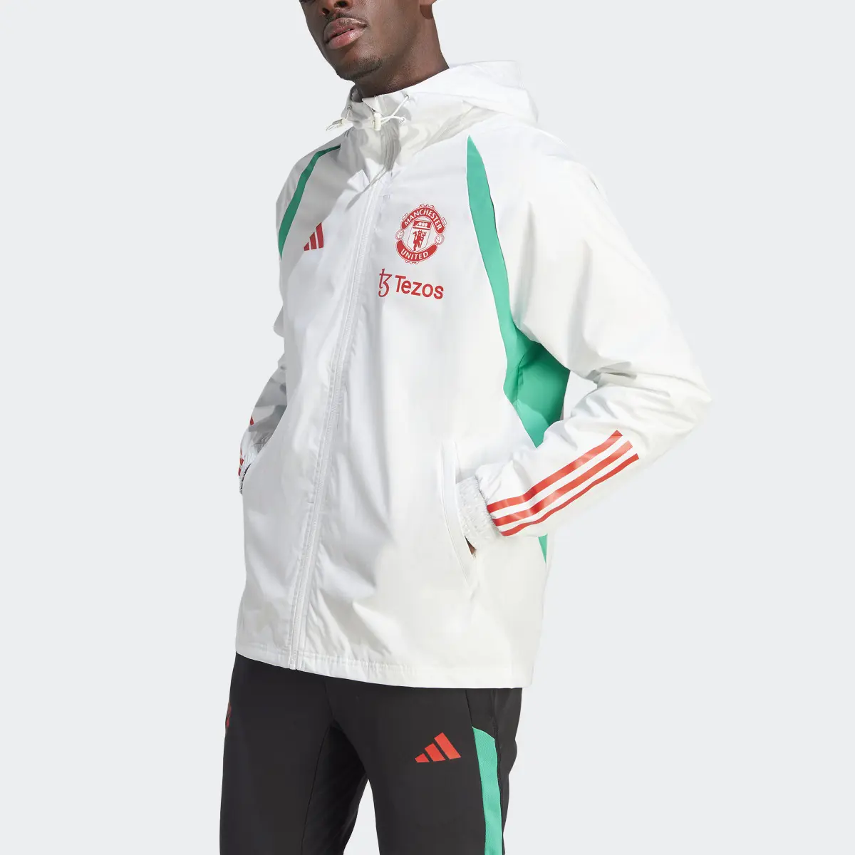 Adidas Manchester United Tiro 23 All-Weather Jacket. 1