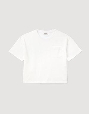 Cropped loose T-shirt Login to add to Wish list