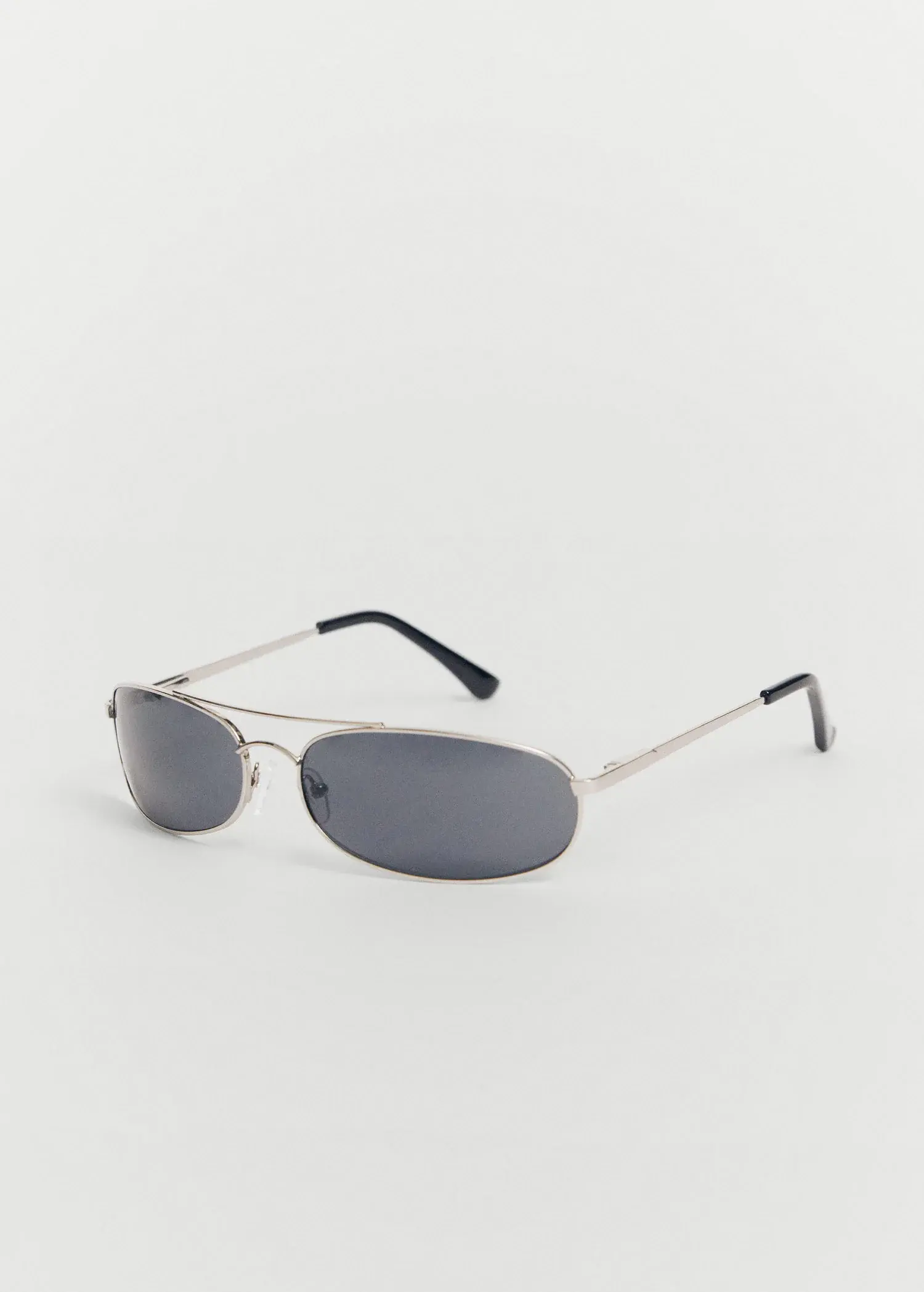 Mango Okulary przeciwsłoneczne z metalowymi oprawkami. 3